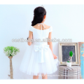 Cheap Lovely Baby Dress Cute Flower Girl Dress Pretty White Vestido de casamento bonito das crianças Vestido de festa de festa de aniversário da princesa